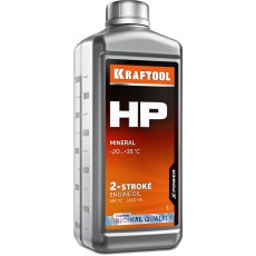 KRAFTOOL HP, 1 л, минеральное масло для 2-тактных двигателей (41502-1)