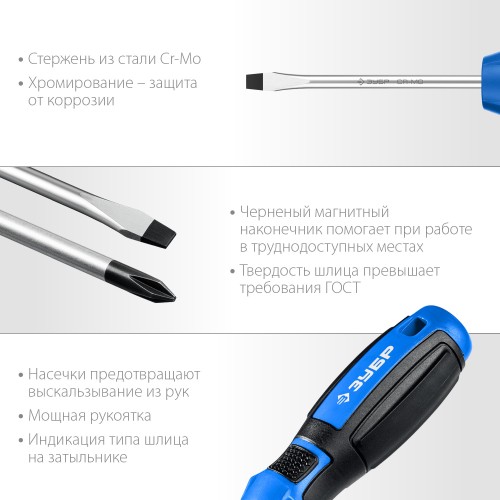 ЗУБР 28 предм., набор отверток, Профессионал (25240) ЗУБР 28 предм., набор отверток, Профессионал (25240)