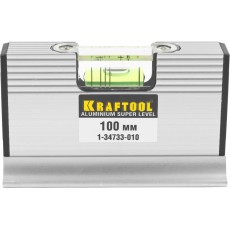 KRAFTOOL ACU-VIEW, 4 в 1, 100 мм, компактный уровень для горизонтальных измерений и уклонов (1-34733-010)