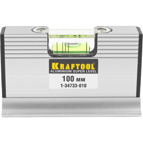 KRAFTOOL ACU-VIEW, 4 в 1, 100 мм, компактный уровень для горизонтальных измерений и уклонов (1-34733-010)