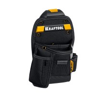 KRAFTOOL KP-8 с быстросъёмным креплением FastClip, 8 карманов и петель, 170 х 260 мм, поясная сумка (38776)