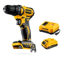 STEHER 20 В, 45 Н·м, 1 АКБ LMS (2 А·ч), бесщеточная дрель-шуруповерт (CB-45-21)