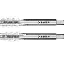 ЗУБР М10 x 1.5 мм, сталь Р6М5, комплект машинно-ручных метчиков, Профессионал (4-28007-10-1.5-H2)