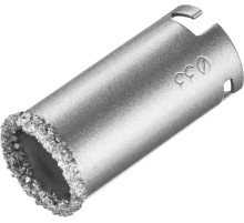 KRAFTOOL 33 мм, L 55 мм, карбид вольфрама, коронка кольцевая (33401-33)