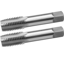 ЗУБР М10 x 1.5 мм, сталь 9ХС, комплект ручных метчиков (4-28006-10-1.5-H2)