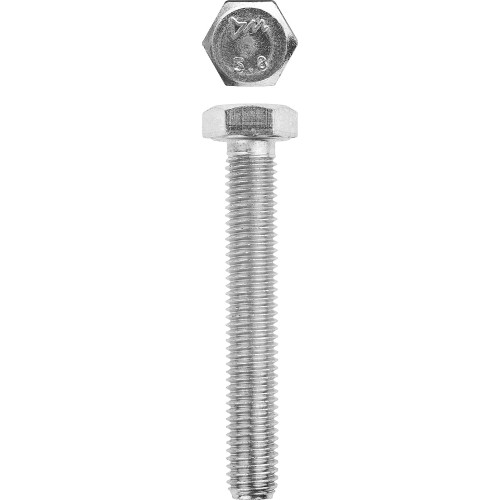 ЗУБР ГОСТ 7798-70, кл. пр. 5.8, M10 х 100 мм, цинк, 5 кг, болт (303080-10-100) ЗУБР ГОСТ 7798-70, кл. пр. 5.8, M10 х 100 мм, цинк, 5 кг, болт (303080-10-100)