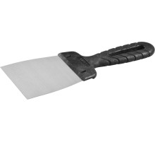 ЗУБР 100 мм, пластиковая ручка, стальной шпатель (10052-10)