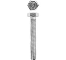 ЗУБР ГОСТ 7798-70, кл. пр. 5.8, M12 х 100 мм, цинк, 5 кг, болт (303080-12-100)