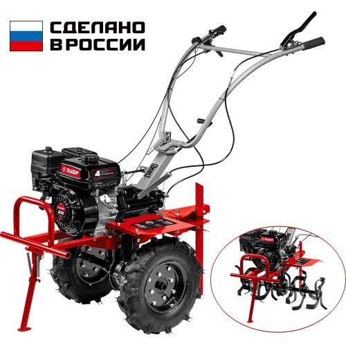ЗУБР 7 л.с., мотоблок с ВОМ (МТШ-500) ЗУБР 7 л.с., мотоблок с ВОМ (МТШ-500)