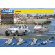 ЗУБР 1.1 т, 8 м, ручная барабанная тяговая тросовая лебедка, Профессионал (43113-1.1)