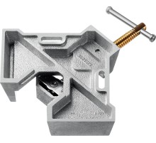 KRAFTOOL Extrem C90, глубина зажима 90 мм, экстрамощная стальная угловая струбцина для сварочных работ (32201)