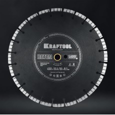 KRAFTOOL BETON 450 мм (25.4/20 мм, 12х3.8 мм), алмазный диск (36686-450)