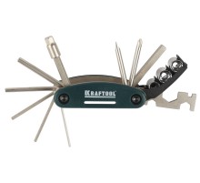 KRAFTOOL 17-в-1, набор для обслуживания велосипеда (26182-H16)