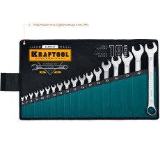 KRAFTOOL 18 шт, 6 - 32 мм, набор комбинированных гаечных ключей (27079-H18)