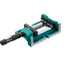 KRAFTOOL 100 мм, трехсторонние, станочные сверлильные тиски (32716-100)