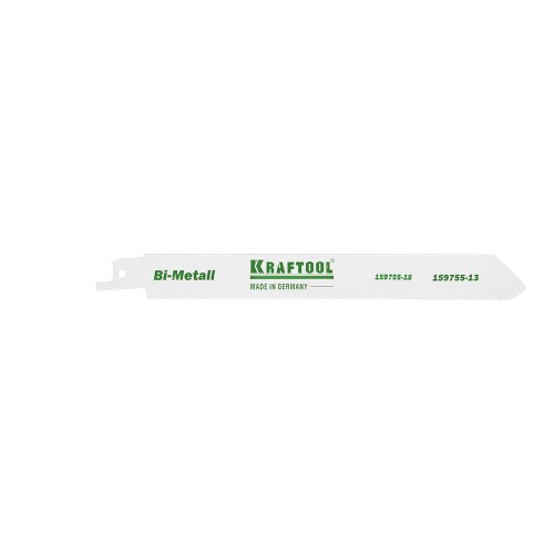 KRAFTOOL S922EF, по металлу, Bi-Met,шаг 1.4 мм, 130 мм, полотно для сабельной пилы (159755-13) KRAFTOOL S922EF, по металлу, Bi-Met,шаг 1.4 мм, 130 мм, полотно для сабельной пилы (159755-13)