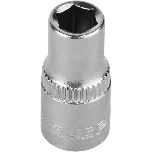ЗУБР FLANK, 1/4″, 6 мм, торцовая головка (27715-06) ЗУБР FLANK, 1/4″, 6 мм, торцовая головка (27715-06)