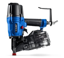 ЗУБР CSN-65, пневматический обшивочный нейлер для барабанных гвоздей ЗУБР CSN (38-65 мм), Профессионал (31922)
