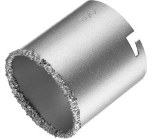 KRAFTOOL 73 мм, L 55 мм, карбид вольфрама, коронка кольцевая (33401-73)