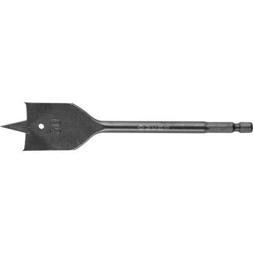 ЗУБР 30 x 152 мм, хвостовик HEX 1/4″, cверло по дереву перовое (29503-30) ЗУБР 30 x 152 мм, хвостовик HEX 1/4″, cверло по дереву перовое (29503-30)
