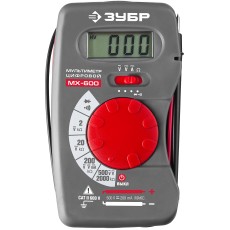 ЗУБР MX-600 Цифровой мультиметр (59800)