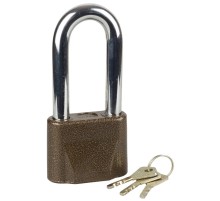 ЗУБР 70 мм, d 14 мм, дисковый механизм секрета, ключ 7 PIN, навесной замок (3720-1-01)