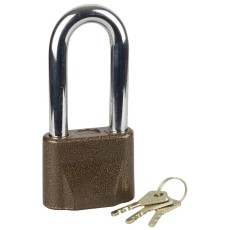 ЗУБР 70 мм, d 14 мм, дисковый механизм секрета, ключ 7 PIN, навесной замок (3720-1-01)
