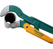 KRAFTOOL PANZER-S, №0, 1/2″, 240 мм, трубный ключ с изогнутыми губками (2733-05)