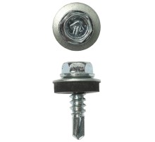 ЗУБР СКМ, 19 х 5.5 мм, цинк, 500 шт, кровельный саморез, Профессионал (4-300315-55-019)