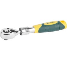 KRAFTOOL 1/4″, 72 зубца, телескопическая трещотка для торцовых головок, Pro (27798-1/4)