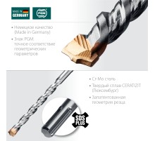 KRAFTOOL Cerazit Carbide, 10 х 160 мм, SDS-plus бур (29320-160-10)