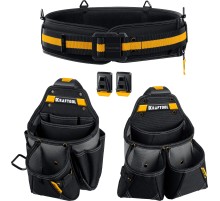 KRAFTOOL KBS-3L в комплекте: пояс монтажника и 2 большие сумки, пояс монтажника (38761)