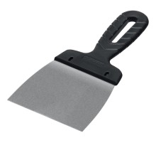 ЗУБР 100 мм, пластиковая ручка, нержавеющий шпатель (10077-10)