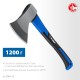ЗУБР Фибергласс, 1200/1380 г, 430 мм, кованый топор, Профессионал (2061-12)