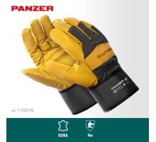 KRAFTOOL PANZER, XL (10) комбинированные кожаные рабочие перчатки (11320-XL)
