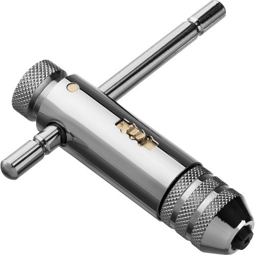 ЗУБР для M3-M10, метчикодержатель с храповым механизмом и реверсом, Профессионал (28137-85) ЗУБР для M3-M10, метчикодержатель с храповым механизмом и реверсом, Профессионал (28137-85)
