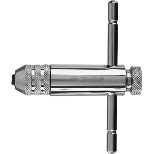ЗУБР для M3-M10, метчикодержатель с храповым механизмом и реверсом, Профессионал (28137-85) ЗУБР для M3-M10, метчикодержатель с храповым механизмом и реверсом, Профессионал (28137-85)
