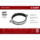 ЗУБР 2 1/2″, М8/М10, цинк, 10 шт, трубный хомут с гайкой (37880-75-80)