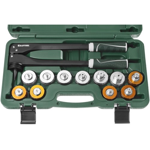 KRAFTOOL Pro Cut, 10 - 28 мм, 1/4 - 7/8″, расширитель-калибратор для труб (23650-H12)