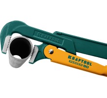 KRAFTOOL PANZER-90, №1, 1″, 330 мм, трубный ключ с прямыми губками (2734-10)