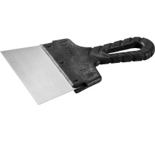 ЗУБР 150 мм, пластиковая ручка, стальной фасадный шпатель (10052-15)