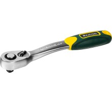 KRAFTOOL 1/4″, 72 зубца, изогнутая трещотка для торцовых головок, Pro (27795-1/4)
