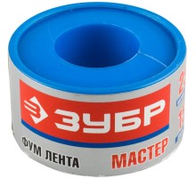 ЗУБР 0.1 мм х 25 мм х15 м, 0.40 г/см3, ФУМ лента (12373-25-040)