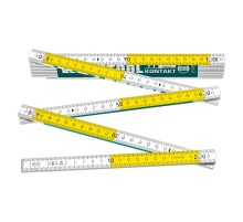 KRAFTOOL PRO-90 Kontakt, 2.4 м, профессиональный складной деревянный метр (34729)