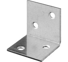 ЗУБР УМШ-1.5, 30 x 30 x 30 x 1.5 мм, белый цинк, широкий мебельный уголок (31034-30)