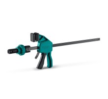KRAFTOOL KRAFTFLEX GDH-300/60 в отверстия 20 мм, вертикальная быстрозажимная струбцина пистолетного типа (32801)