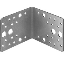 ЗУБР УК-2.5, 80 x 100 x 100 x 2.5 мм, цинк, крепежный уголок (31012-100)