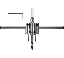 ЗУБР d 40-200 мм, глубина реза 30 мм, регулируемое сверло по дереву (29440-200)