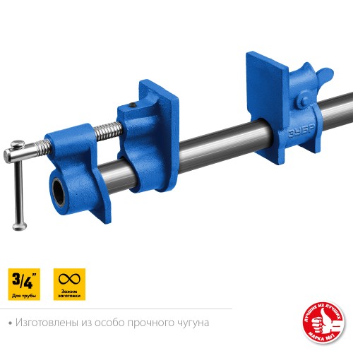 ЗУБР СТ-34, 3/4″, трубная струбцина (32305-34) ЗУБР СТ-34, 3/4″, трубная струбцина (32305-34)