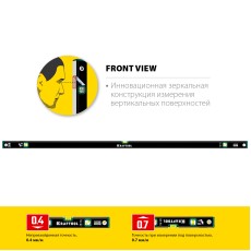 KRAFTOOL 2000 мм, с зеркальным глазком, уровень (34781-200)